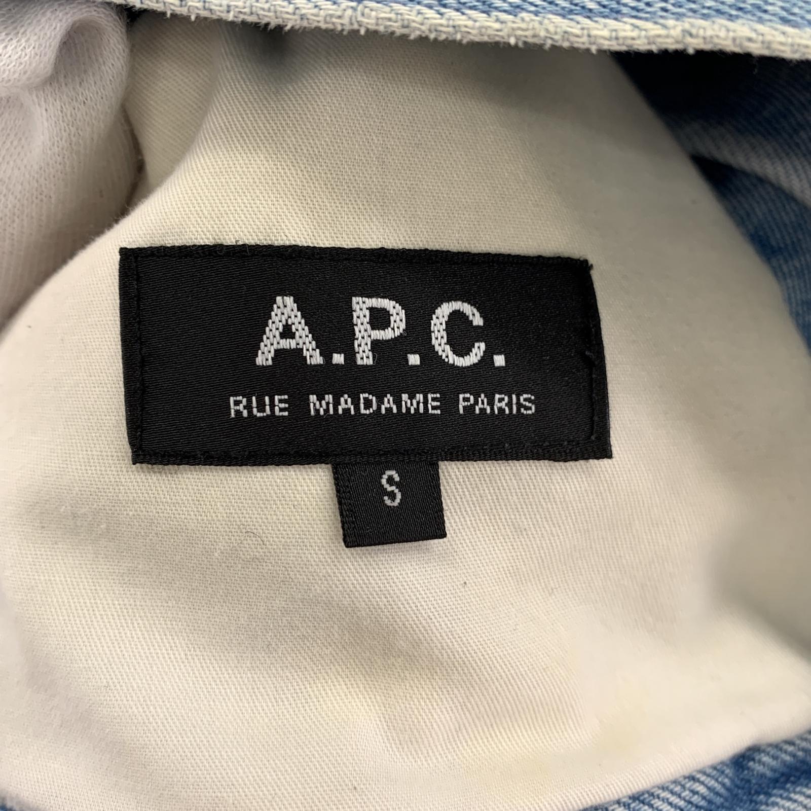 その他アウター A.P.C. デニムジャケット(S)ライトインディゴ S ブルー