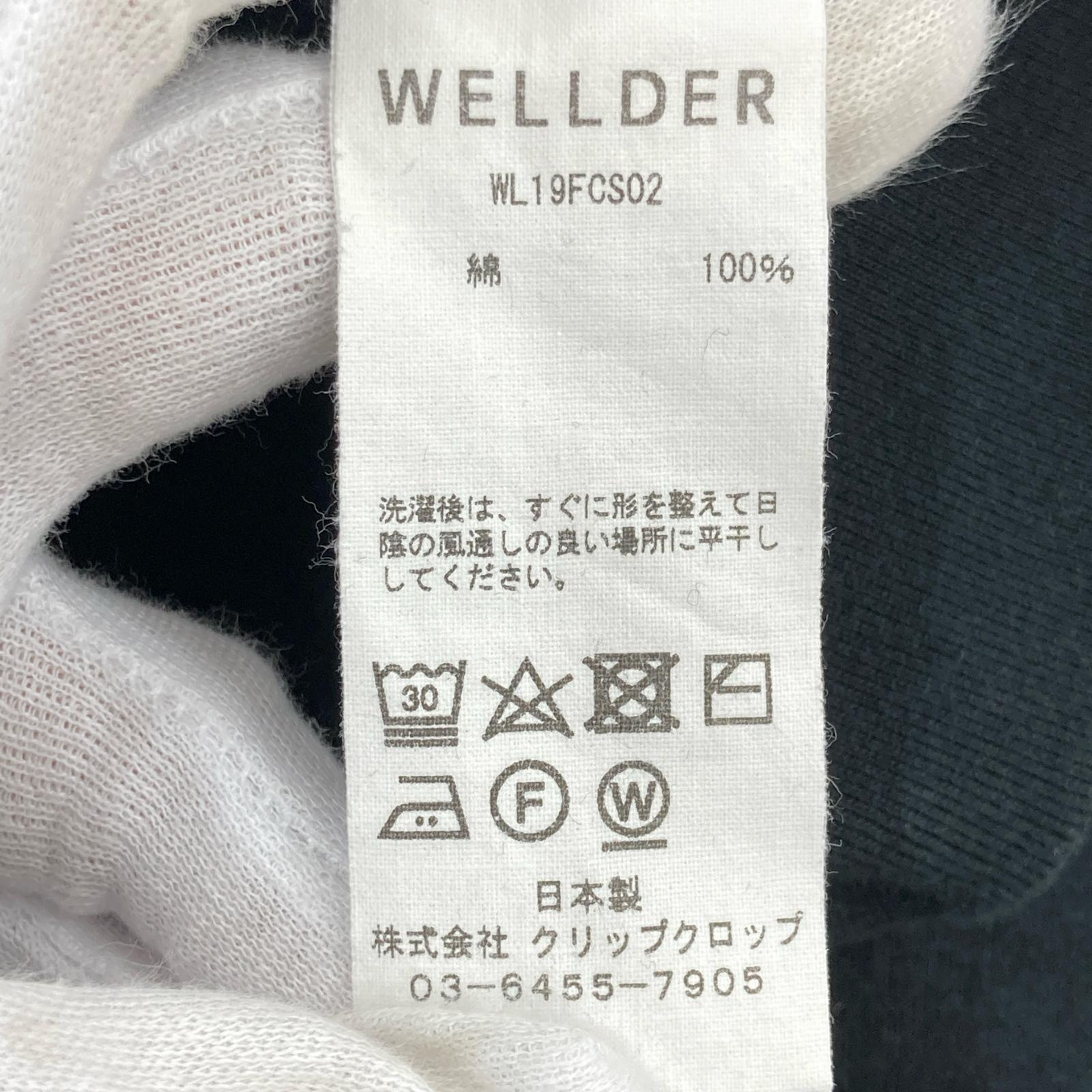 その他トップス WELLDER スウェット 0 0 ブラック