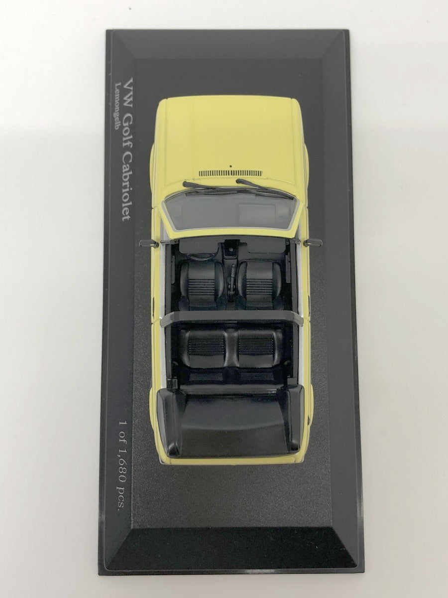1/43 フォルクスワーゲン ゴルフ ガブリオレ 1980 スケールカー