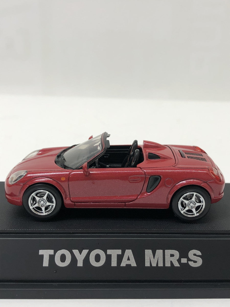 1/43 TOYOTA MR-S(メタリックレッド)? スケールカー