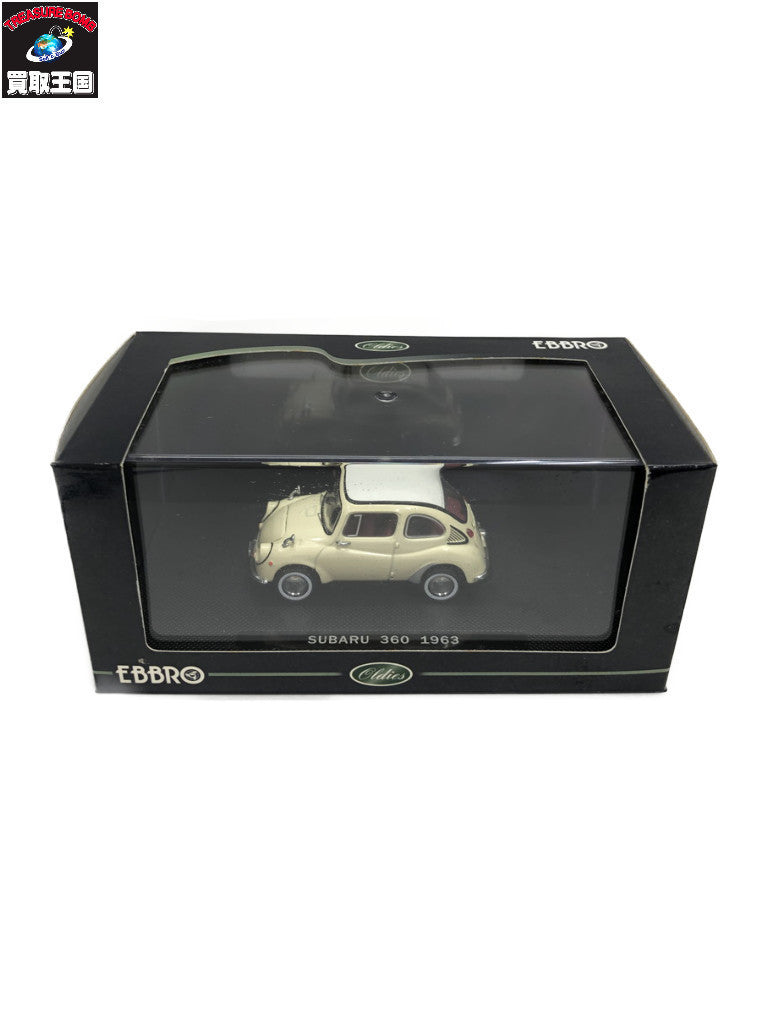 1/43 スバル 360 1963(アイボリー)? スケールカー