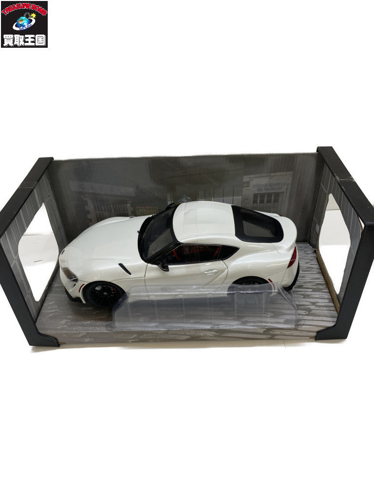 SOLIDO 1/18 TOYOTA GR Supra 2023 White スケールカー