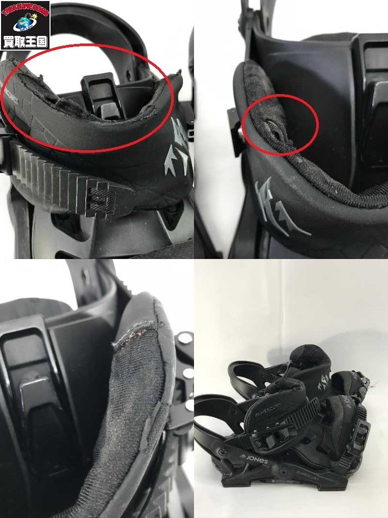 jones mercury BINDING BLACK スポーツ用品