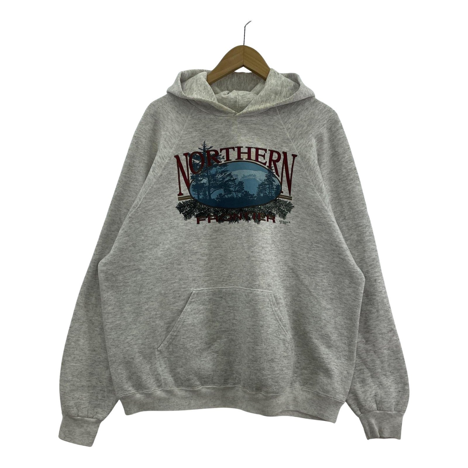 その他トップス Lee 90s NORTHERN FRONTIER パーカー アイボリー 2X グレー