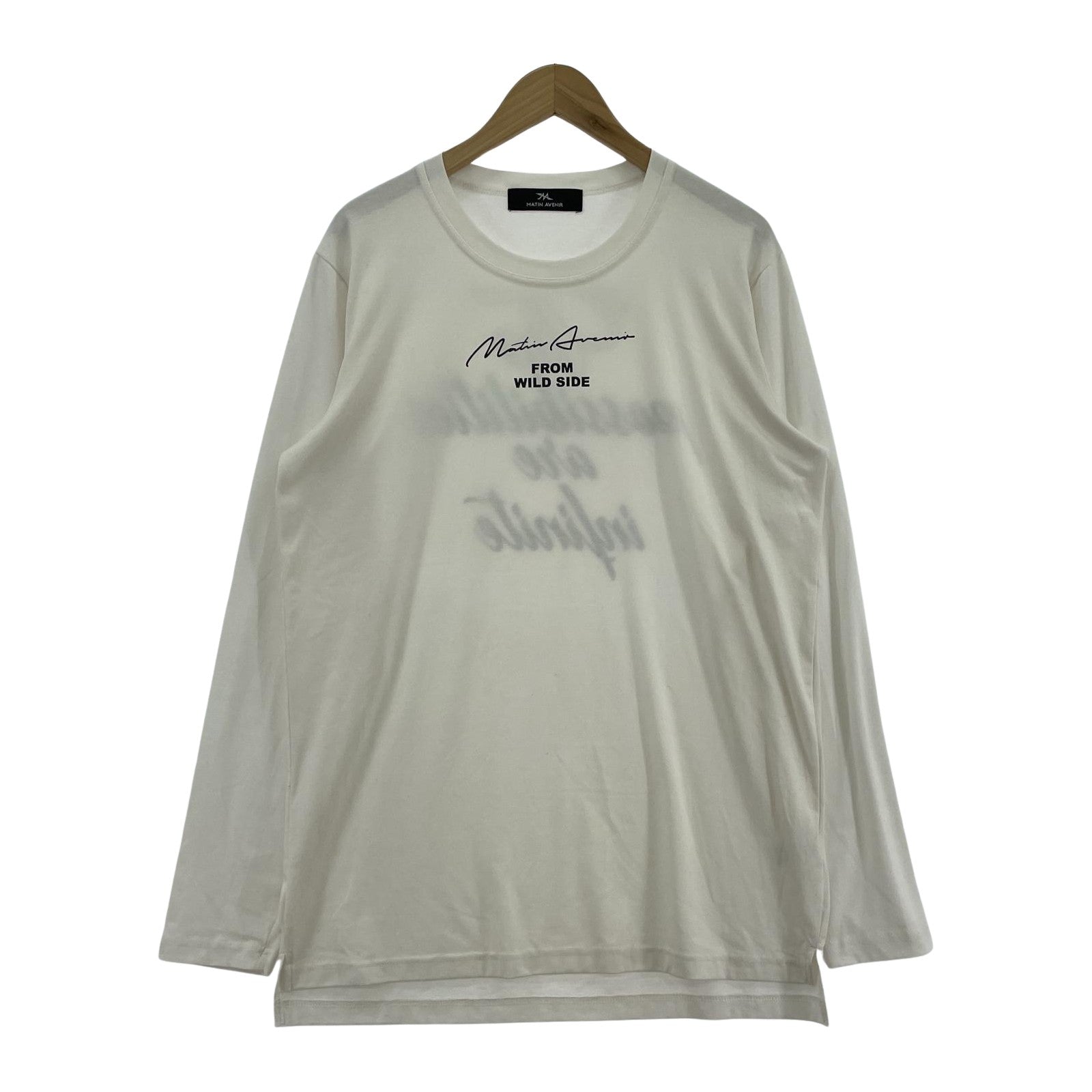 その他トップス matin avenir L/S TEE M M ホワイト