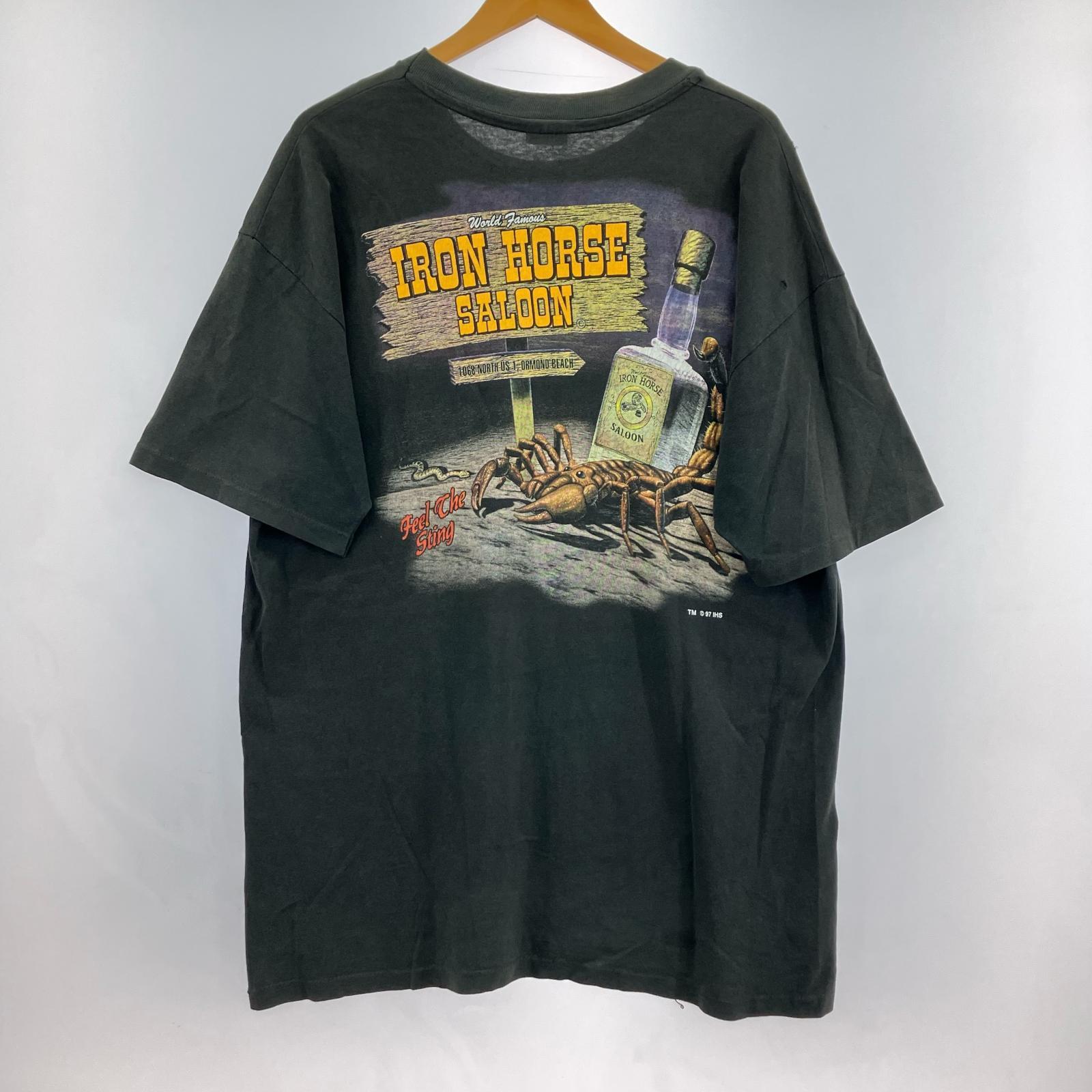 その他トップス anvil 90s IRON HORSE SSカットソー X ブラック