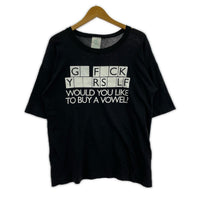 その他トップス OLD/90s/ジョークメッセージTee/M M ブラック
