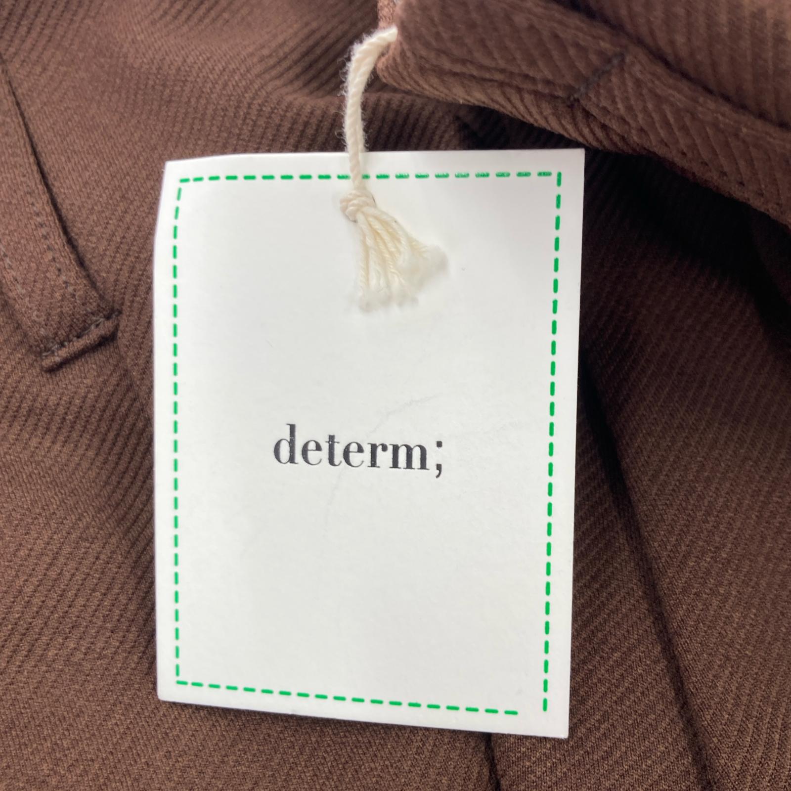 その他ボトムス determ フレアパンツ 0 0 ブラウン