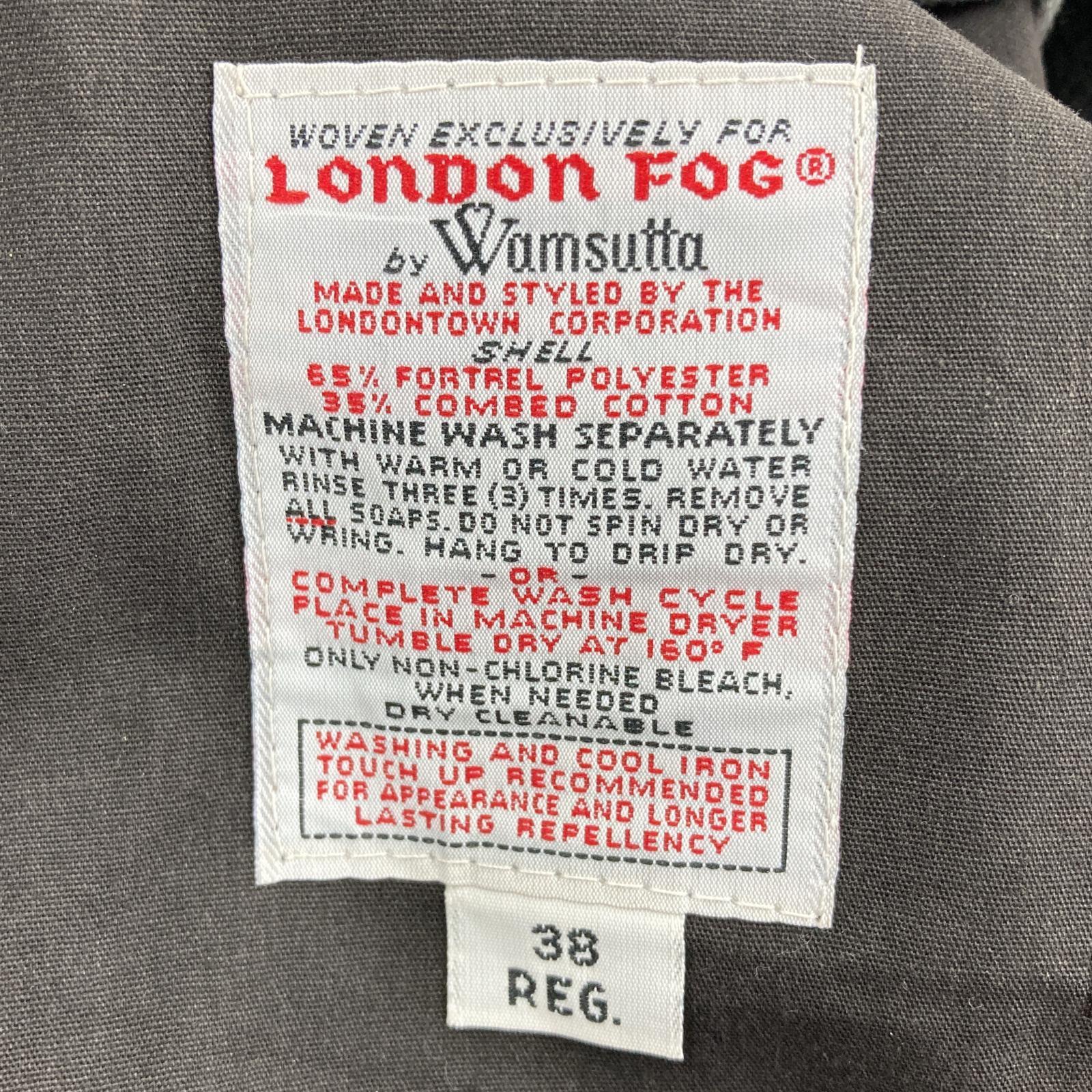 その他アウター LONDONFOG ライナー付き ロングコート BLK (38)