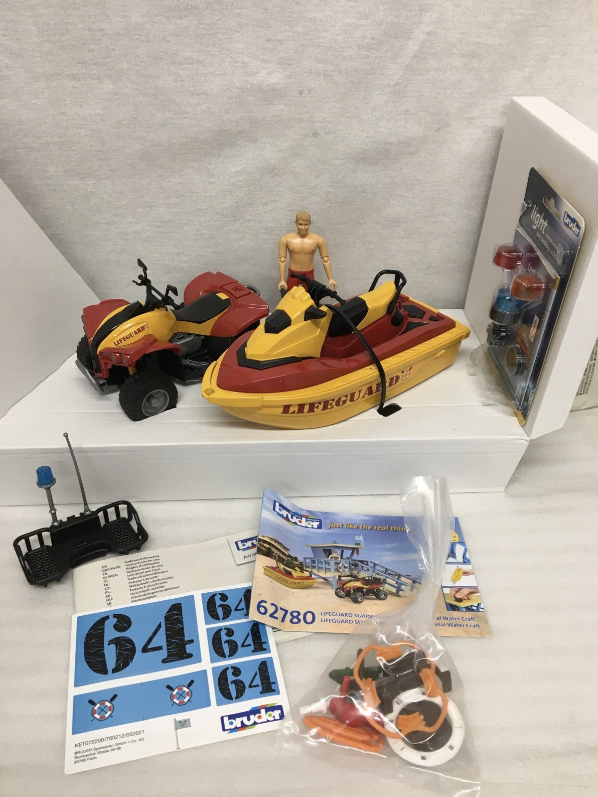 ブルーダー ライフガードステーション ミニカーその他