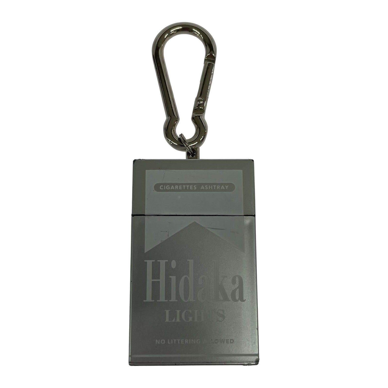 その他アクセサリー HIDAKA PORTABLE ASHTRAY HDK-AC04 携帯灰皿 シルバー