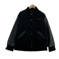 その他アウター 90s Game Sportwear ウール Genuine Leather スタジャン (XS) ブラック