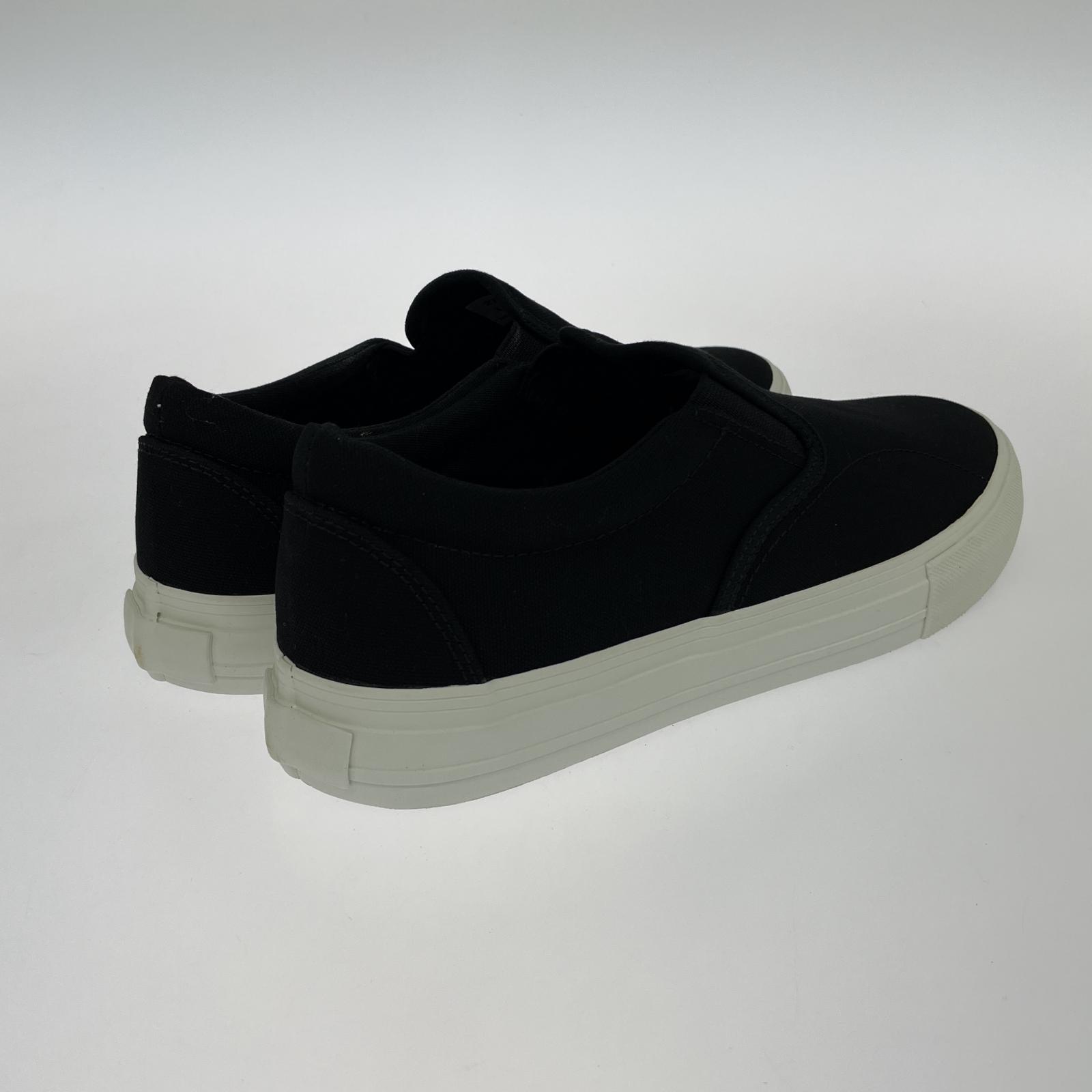 スニーカー POSSESSED SHOE.CO SKATE GANG SLIP ON BLK (27) ブラック