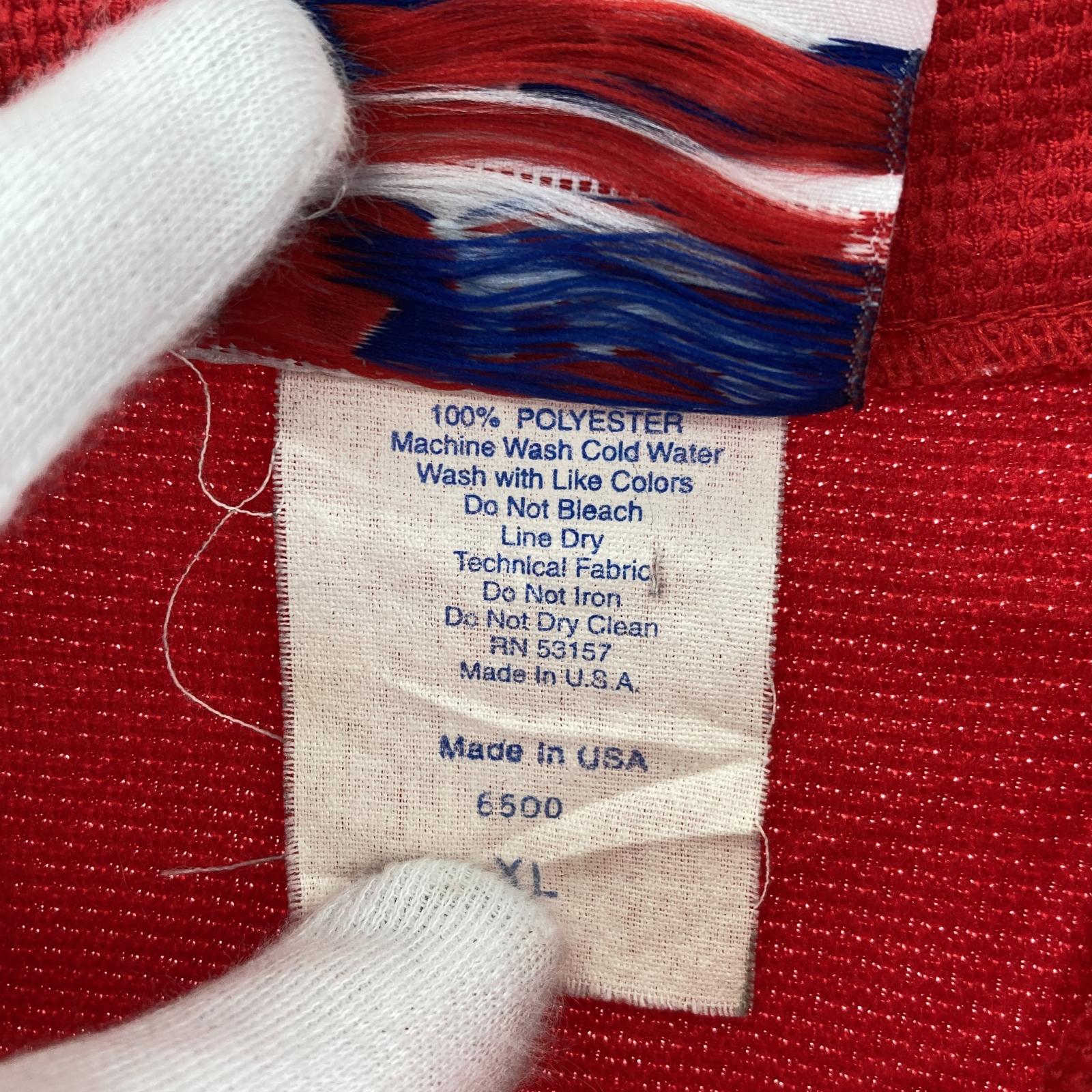 その他トップス OLD・VINTAGE RED SOX/USA製/ゲームシャツ XL レッド