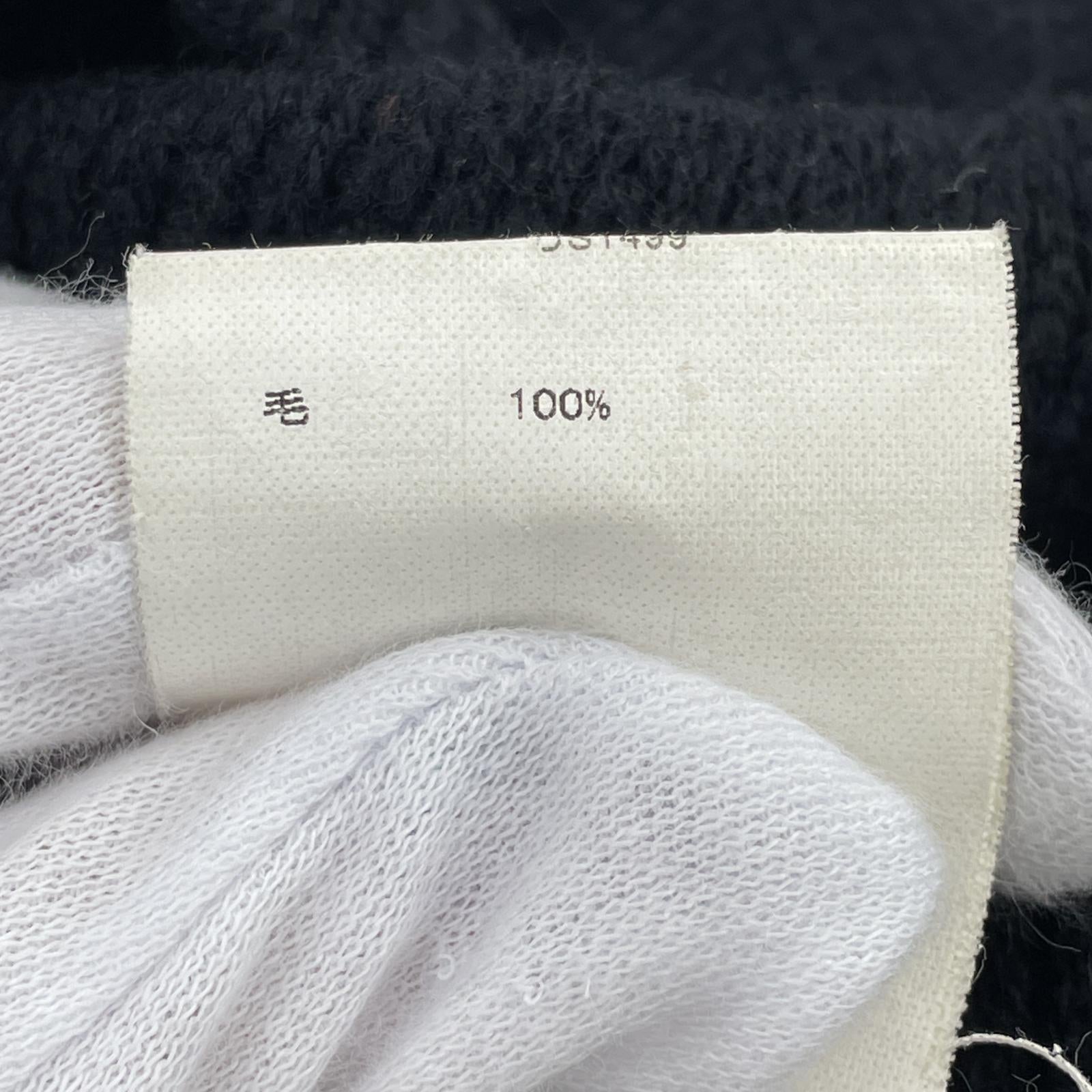その他トップス UNUSED 18AW V NECK KNIT VEST ニットベスト 2 ブラック