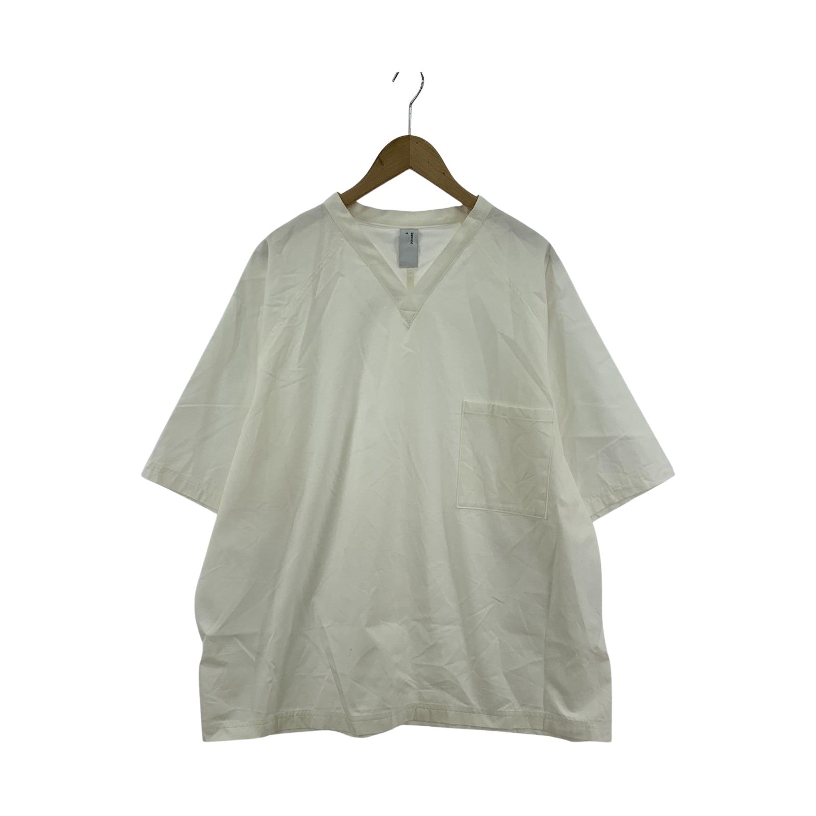 長袖シャツ benine9 S/Sドクターシャツ 白 (L) L ホワイト