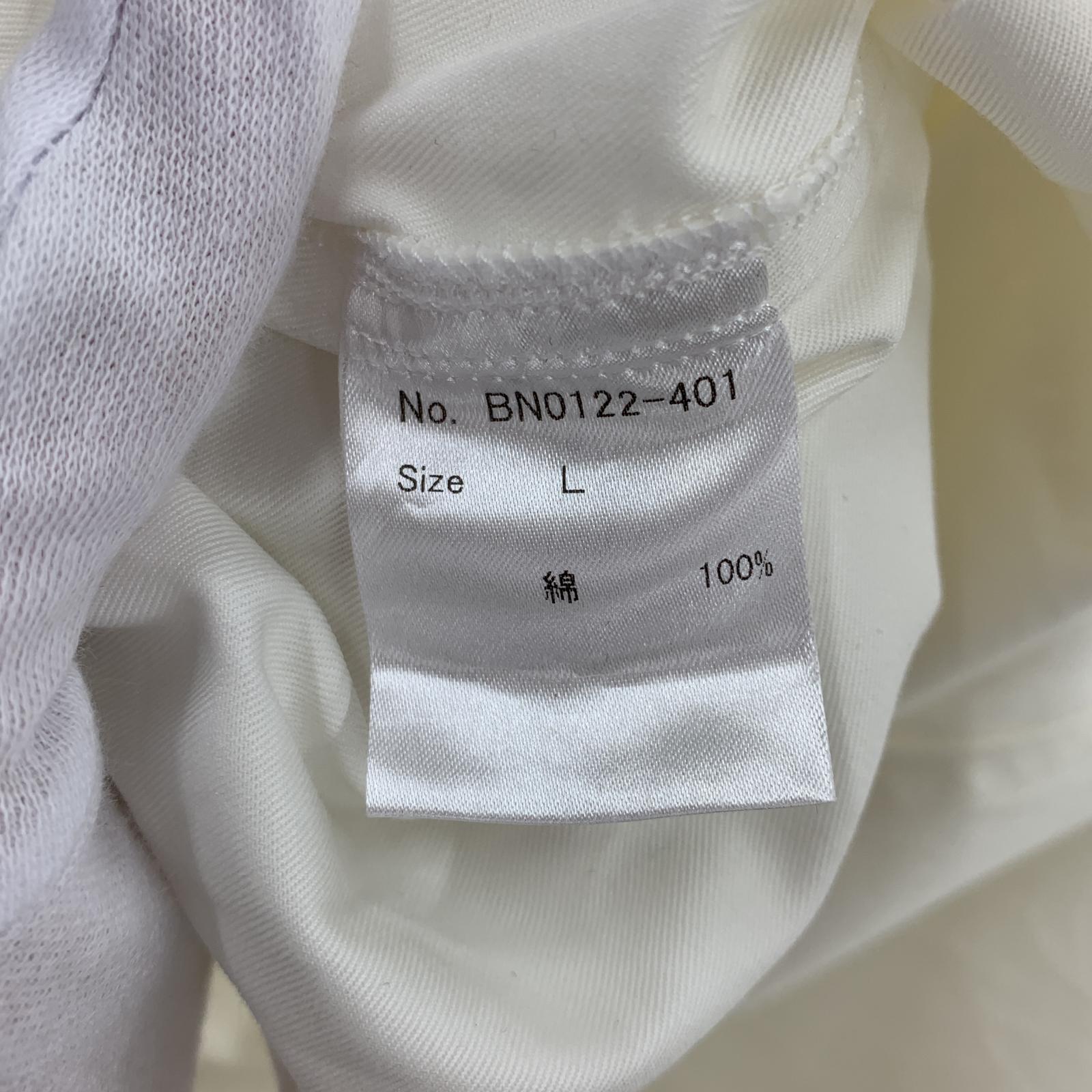 長袖シャツ benine9 S/Sドクターシャツ 白 (L) L ホワイト