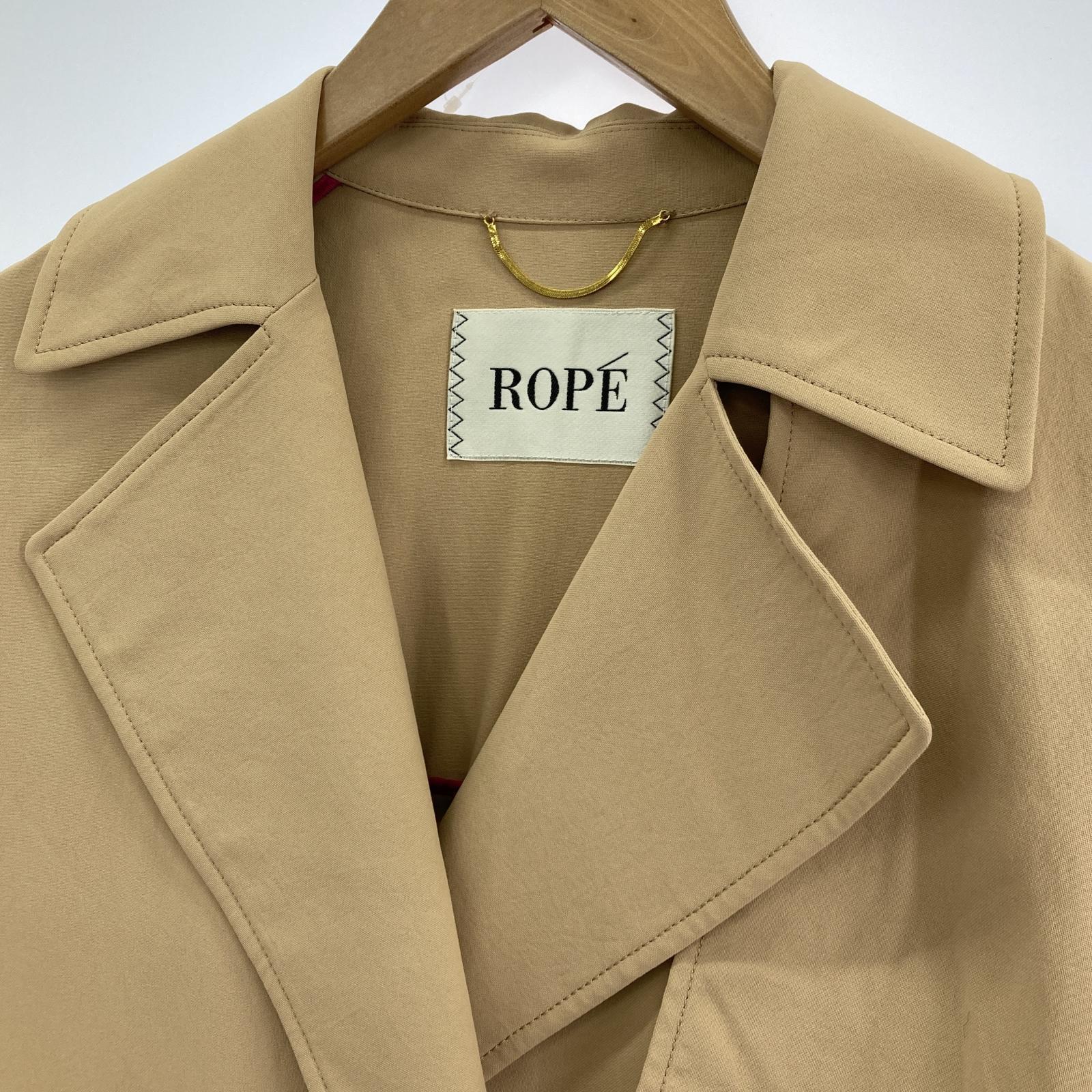 その他アウター ROPE'/プリーツコート/36 36 ベージュ