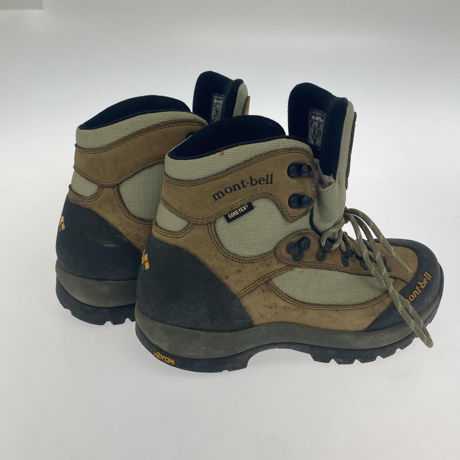 ブーツ mont-bell トレッキングブーツ ブラウン 25.5㎝ 25.5cm (US7 1/2 UK7 EU41)