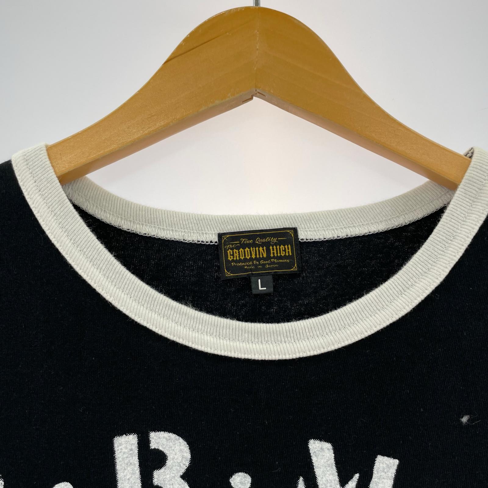 その他トップス THE GROOVIN HIGH S/Sリンガーカットソー (L) L ブラック