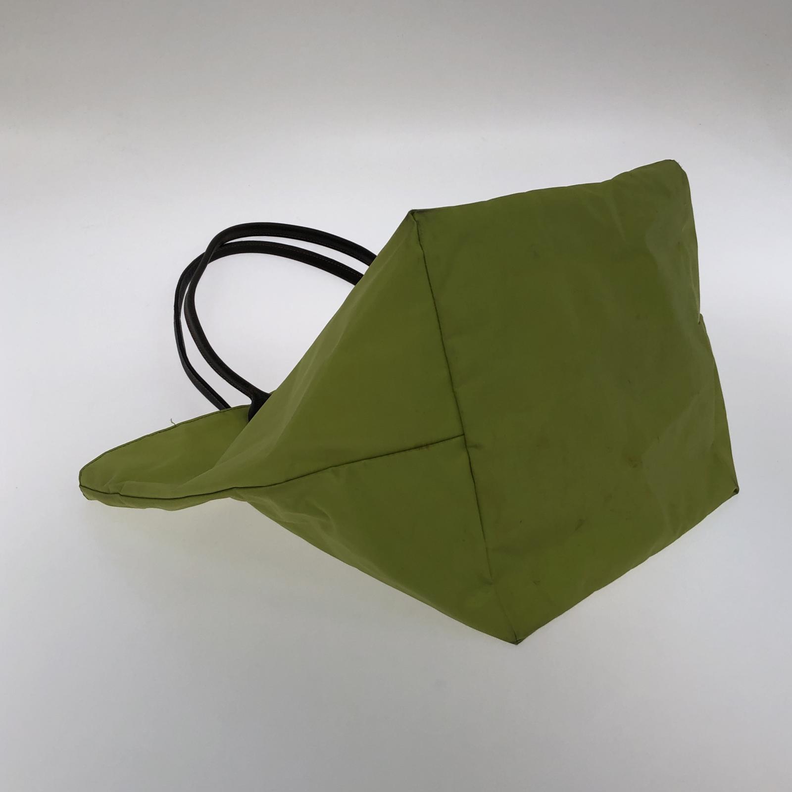 その他バッグ Herve Chapelier レザーハンドル 1407C 黄緑