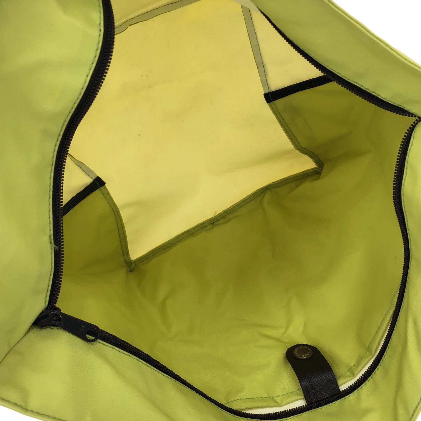 その他バッグ Herve Chapelier レザーハンドル 1407C 黄緑