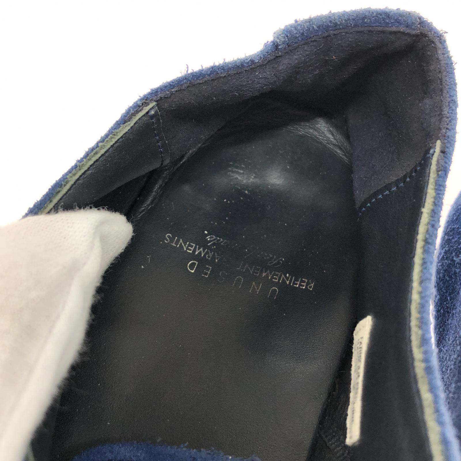 スニーカー × suicoke MONK STRAP SHOES 青 (27.0cm) 27cm (US9 UK8 1/2 EU44)