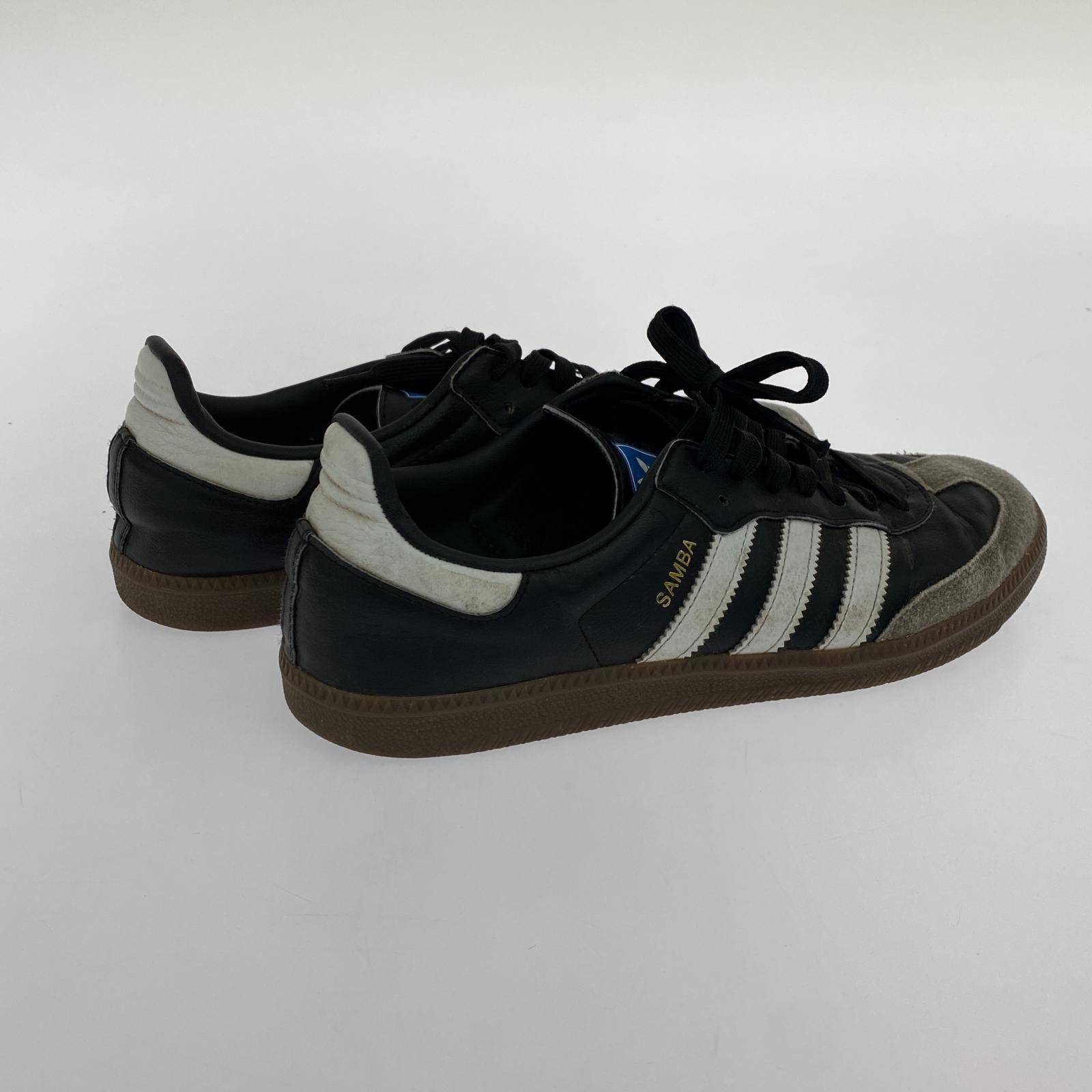 スニーカー SAMBA VEGAN BLACK 黒 (27.0cm) 27cm (US9 UK8 1/2 EU44) ブラック