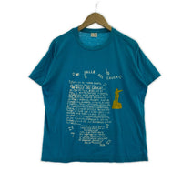 その他トップス OLD KISS MI VALLE DEL CAUCA PRINT S/Sカットソー ブルー ブルー