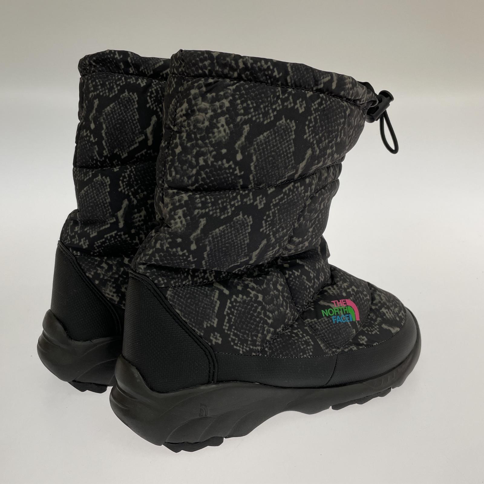 ブーツ THE NORTH FACE×atmos NUPTSE BOOTIE 24cm (US6 UK5 1/2 EU38) ブラック
