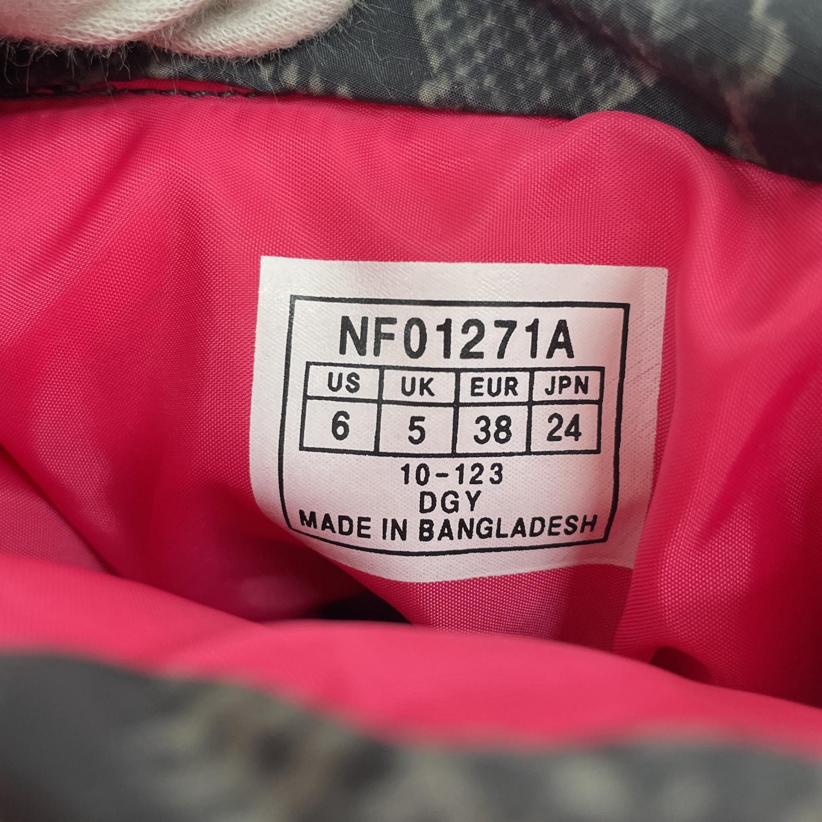 ブーツ THE NORTH FACE×atmos NUPTSE BOOTIE 24cm (US6 UK5 1/2 EU38) ブラック
