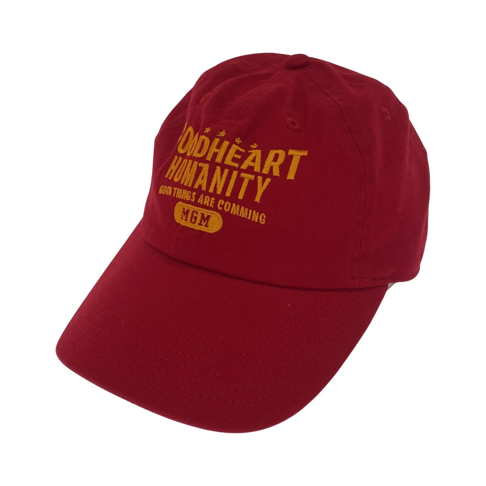 その他帽子 MARGINAL MAN GOOD HEART CAP 赤 (F) レッド