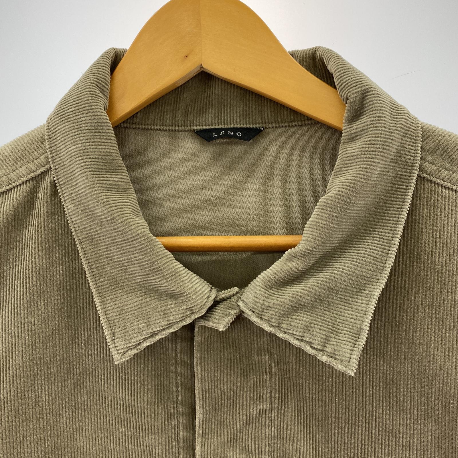 その他アウター LENO CORDUROY BIG TRUCKER JACKET(2) 2 カーキ