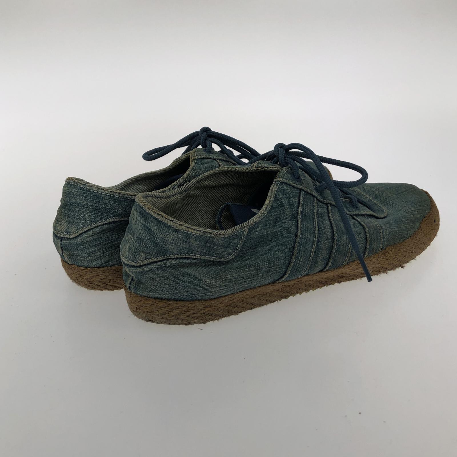 スニーカー adidas デニム地ローカットスニーカー 27.0cm 27cm (US9 UK8 1/2 EU44)