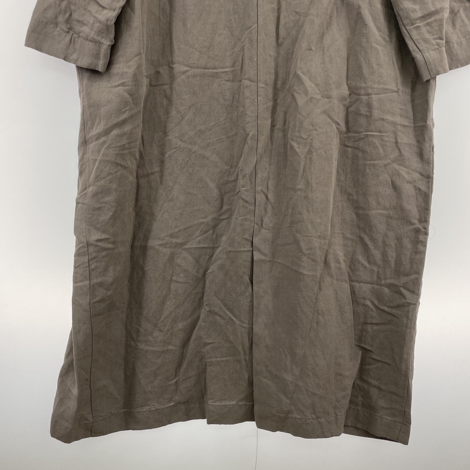 その他アウター evam eva bamboo linen jacket 1 1 グレー
