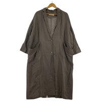 その他アウター evam eva bamboo linen jacket 1 1 グレー