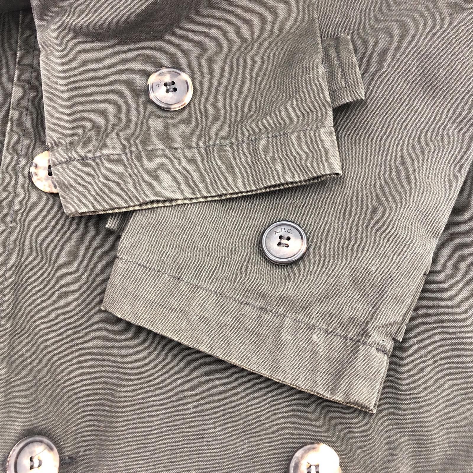その他アウター A.P.C. ショートトレンチコート ブラウン (38) ブラウン