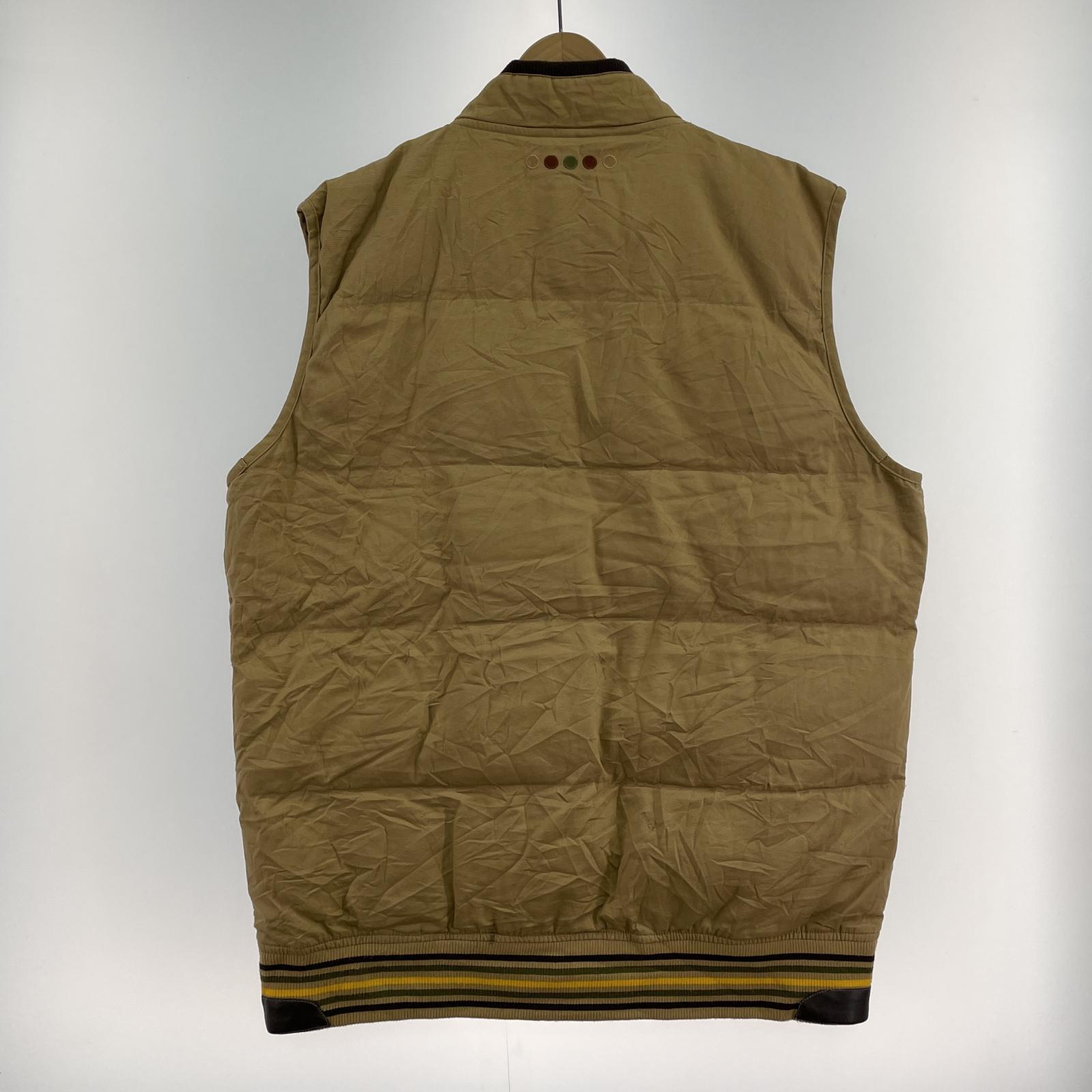 その他アウター COOGI 69 Puffer Down Knit Vests 中綿ベスト (XXL) ベージュ