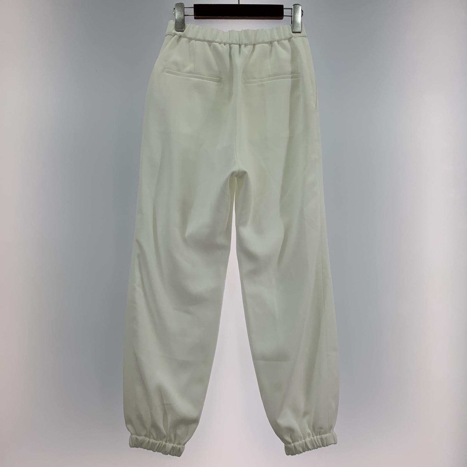 その他ボトムス UNITED ARROWS clean ジョガーパンツ 白 ホワイト