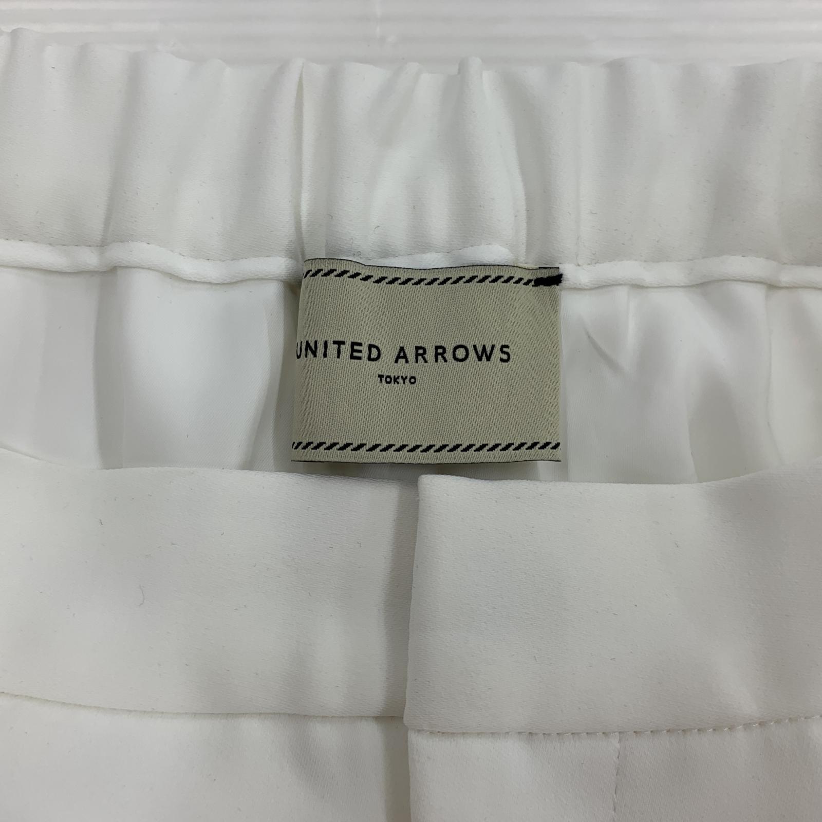 その他ボトムス UNITED ARROWS clean ジョガーパンツ 白 ホワイト