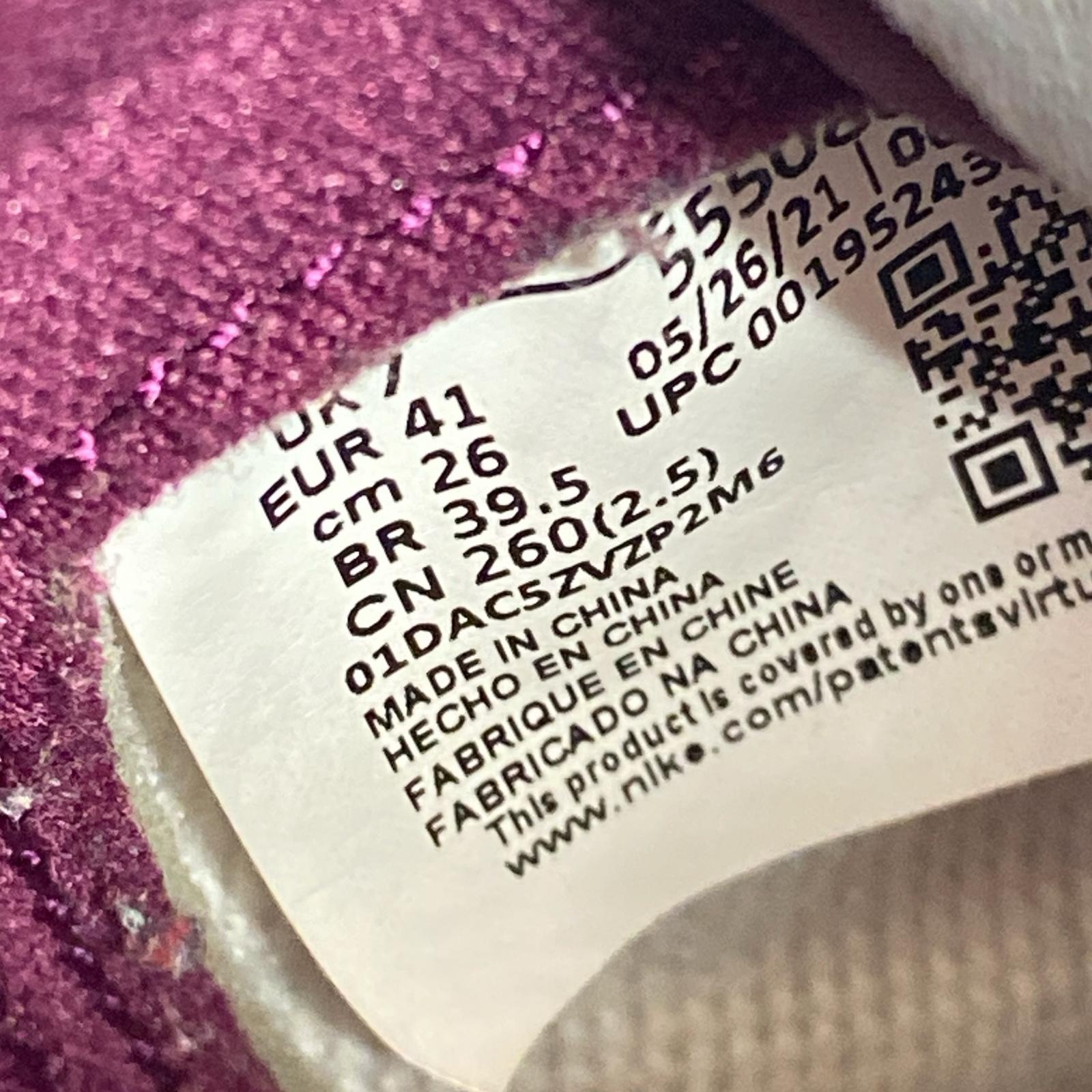 スニーカー NIKE Air Jordan 1 High OG Bordeaux 25.0 555088-611 25cm (US7 UK6 1/2 EU40)
