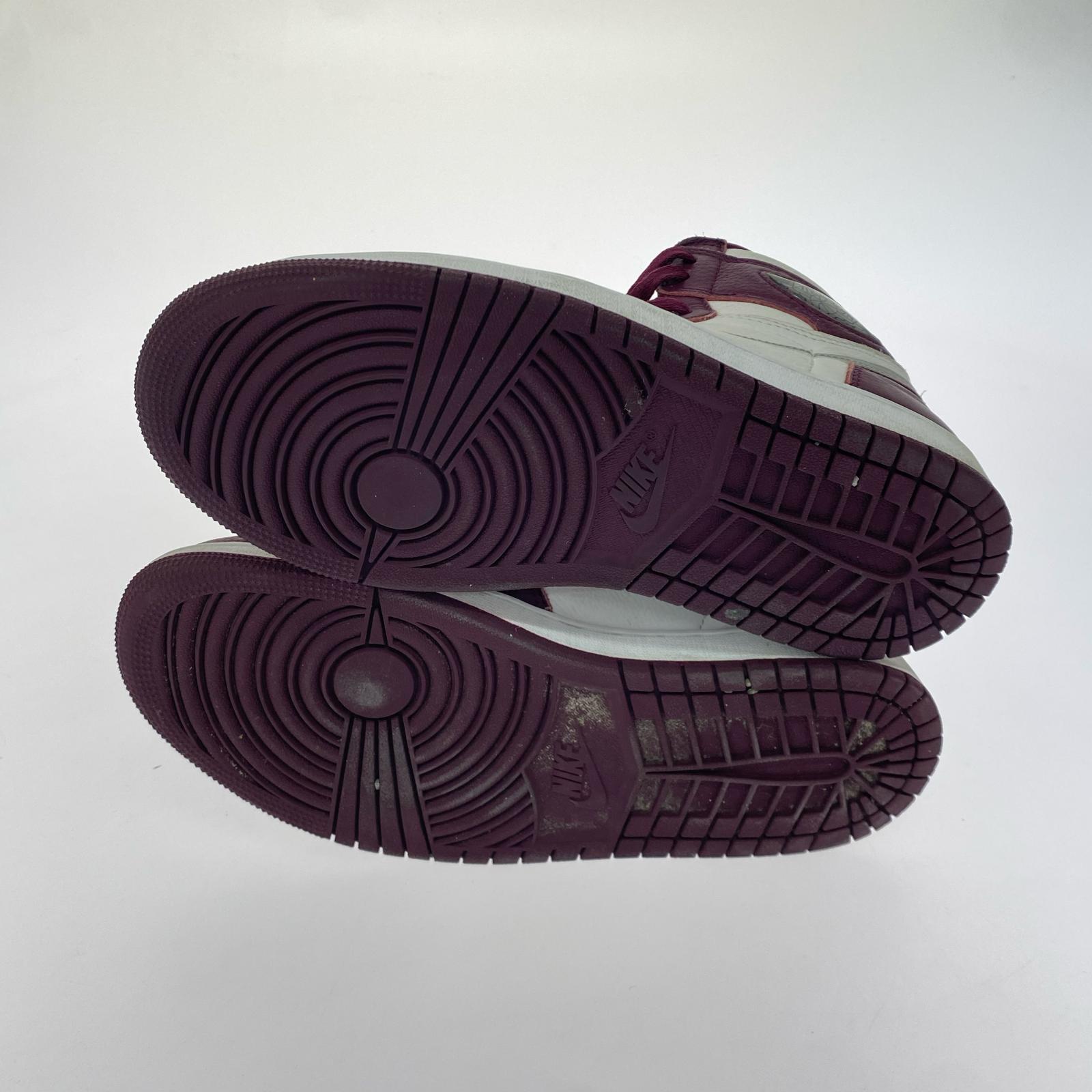 スニーカー NIKE Air Jordan 1 High OG Bordeaux 25.0 555088-611 25cm (US7 UK6 1/2 EU40)