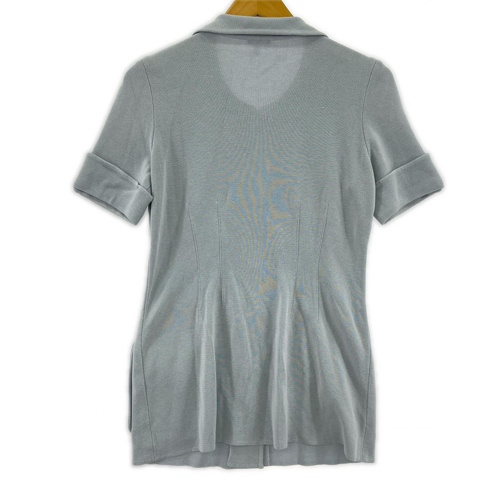 その他トップス FOXEY BOUTIQUE S/Sニットジャケット 水