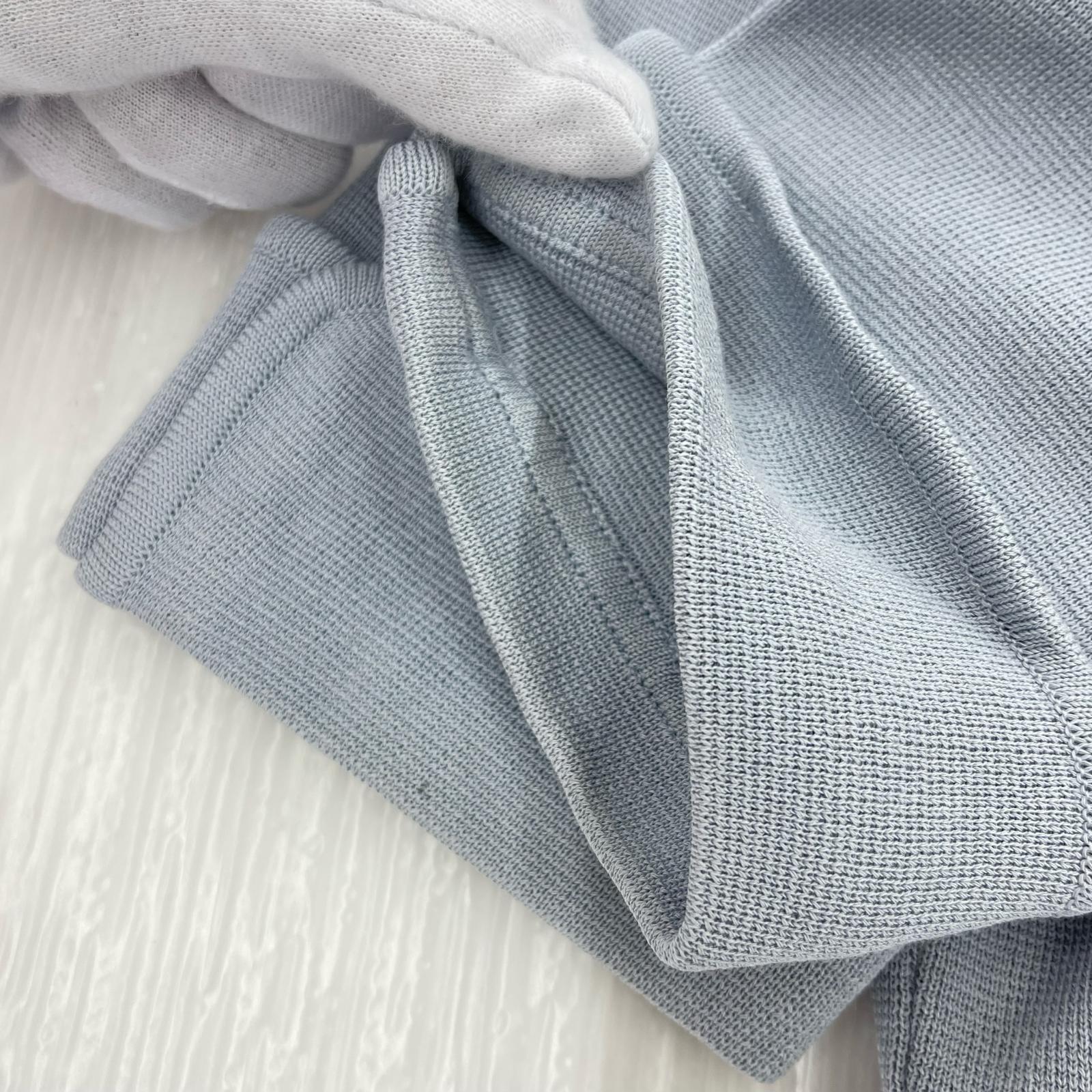 その他トップス FOXEY BOUTIQUE S/Sニットジャケット 水