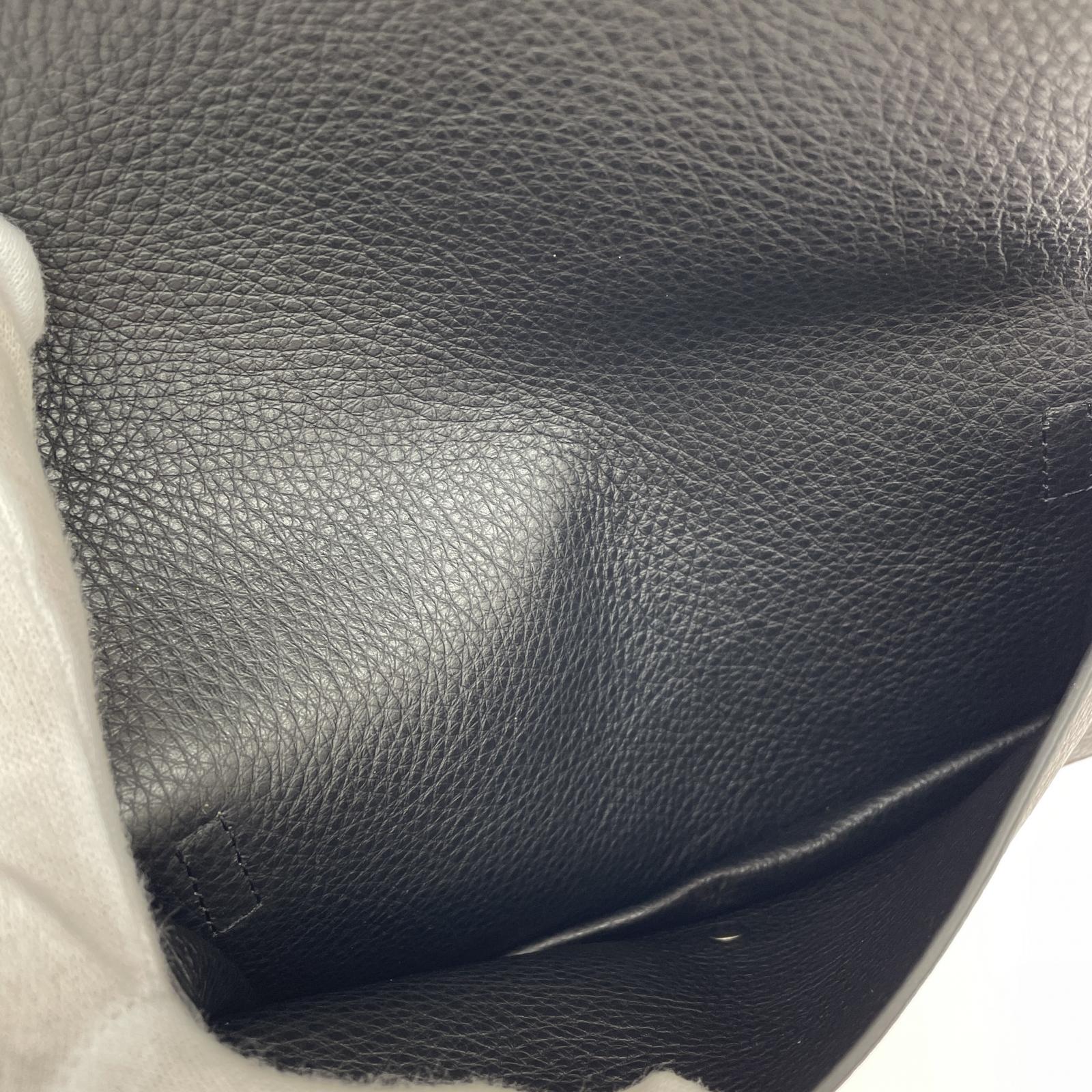 コインケース Aeta シボレザー ショルダーバッグ ブラック