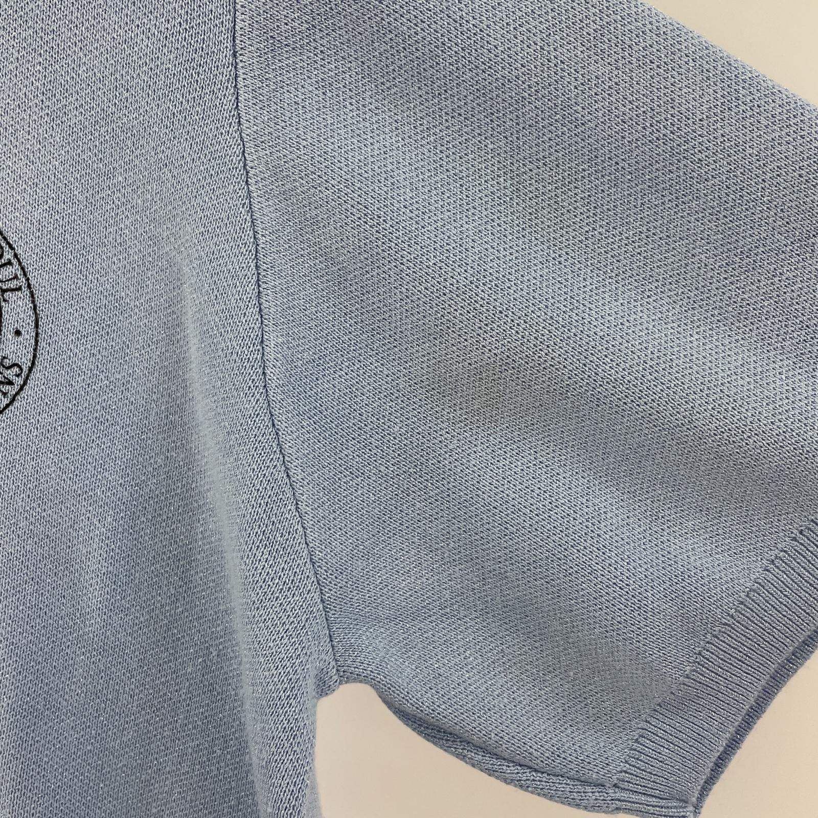 その他トップス DAIRIKU 23AW Lame Soccer Uniform Knit /ブルー S ブルー