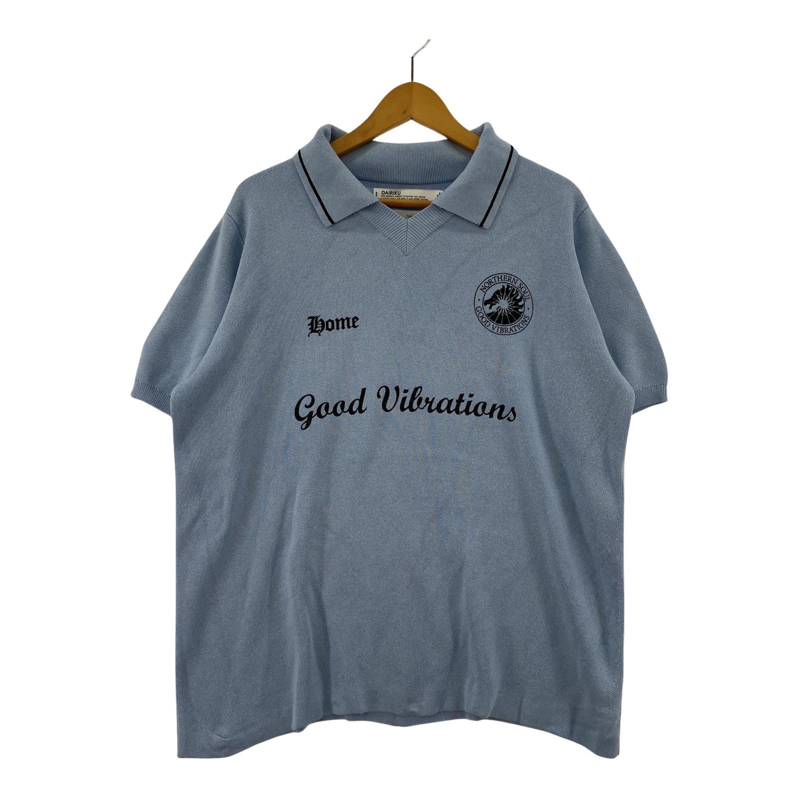その他トップス DAIRIKU 23AW Lame Soccer Uniform Knit /ブルー S ブルー