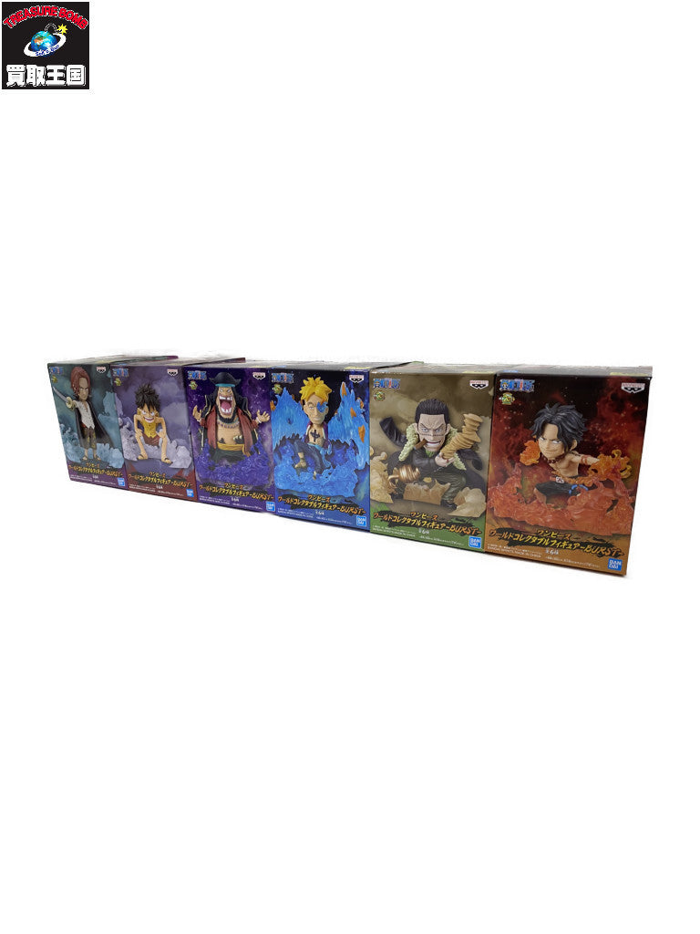 ワンピース ワーコレ BURST 6種セット フィギュア/グッズ
