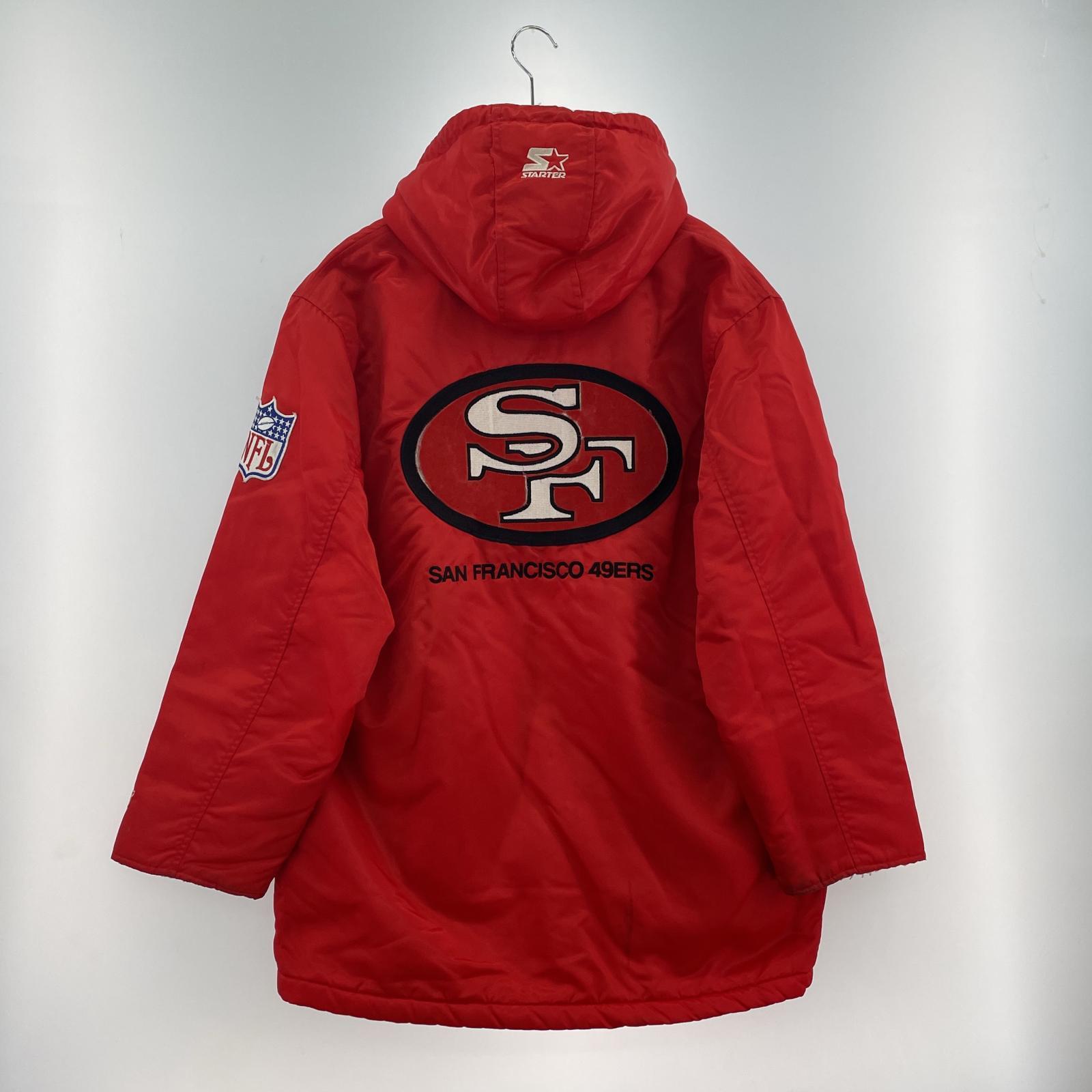 その他アウター STARTER NFL 49ERS ベンチコート (L) L