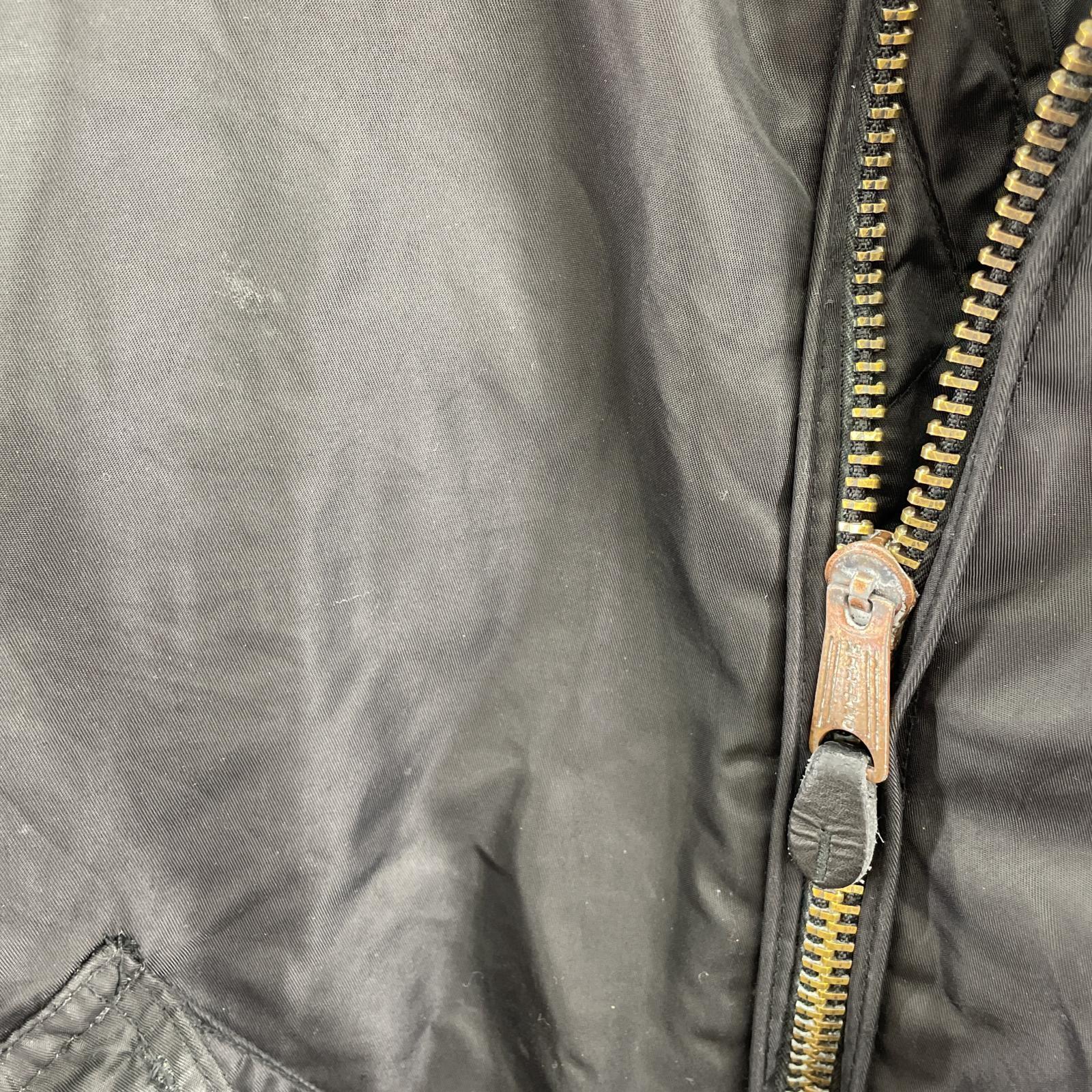 その他アウター USAF CWU-45P ナイロン フライトジャケット 黒 ブラック